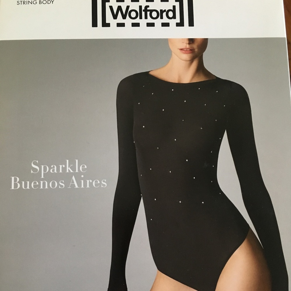 Wolford BEUNOS Aires sparkle strong body NWT